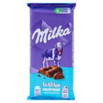 Ciocolată de lapte Milka aerata 80g
