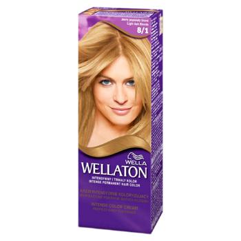 Vopsea pentru par Wellaton 8/1 Blond cenusiu deschis - cumpărați, prețuri pentru BONUS - foto 1