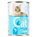Hrană umedă Golden Cat cu peste pentru pisici 415g