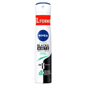 Deodorant spray Nivea Black&White Fresh 200ml - cumpărați, prețuri pentru BONUS - foto 1