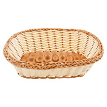 Cos impletit oval 23.5*16*6cm - cumpărați, prețuri pentru BONUS - foto 1