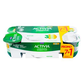 Йогурт Activia Natur 3,4% 125г*8шт - купить, цены на METRO - фото 2