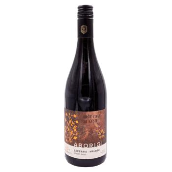 Vin Podgoria Aborigi Saperavi Malbec rosu sec 0.75l - cumpărați, prețuri pentru BONUS - foto 1