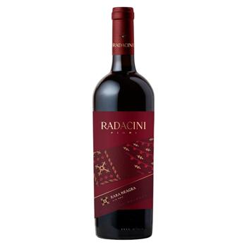 Вино Radacini Rara Neagra Fiori красное сухое 0.75л - купить, цены на METRO - фото 1