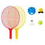 Palete p/u badminton pu copii 2flutur.+1minge