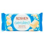 Ciocolata alba Roshen aerata 80g