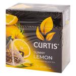 Ceai negru Curtis Sunny Lemon in piramide 1.8g*20buc