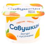 Iaurt Savuskin Piersic Mango 120g