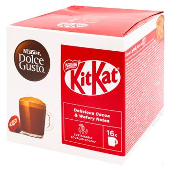Кофе Nescafe Dolce Gusto KitKat в капсулах 16шт - купить, цены на BONUS - фото 1