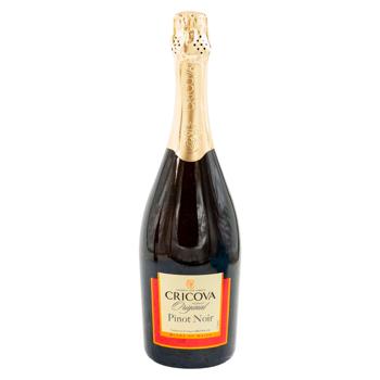Вино игристое Cricova Пино Нуар 0,75л - купить, цены на BONUS - фото 1