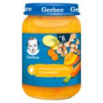 Piure Gerber Supa de legume/carne de pui 190g