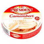 Branza topita President Camembert triunghi 35% 140g