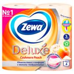Hartie igienica Zewa Cashmere Peach 3 straturi 4buc