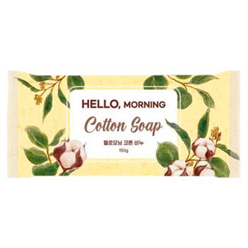 Sapun solid Hello Morning Grace Day Cotton 150g - cumpărați, prețuri pentru BONUS - foto 1