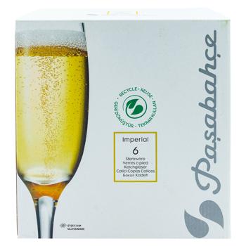 Set pocale p/u sampanie Pasabahce 6buc 210ml - купить, цены на BONUS - фото 2