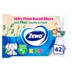 Hartie igienica umeda Zewa Kids pentru copii 42buc