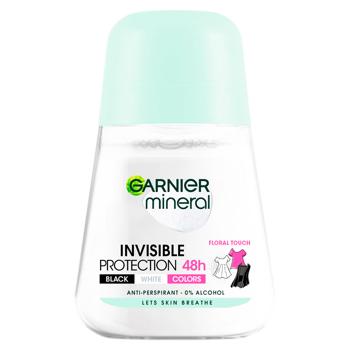 Deodorant roll-on Garnier Invisible Protection Black&White 50ml - cumpărați, prețuri pentru BONUS - foto 1