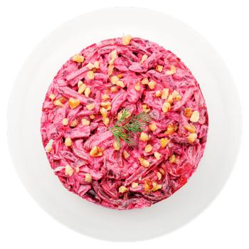 Салат Gustory со свеклой и грецкими орехами 450г - купить, цены на BONUS - фото 2