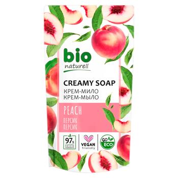 Sapun lichid Bio Naturell Piersic rezerv 460ml - cumpărați, prețuri pentru BONUS - foto 1