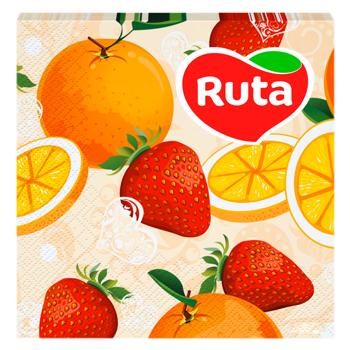 Servetele Ruta 33*33 2str. 20buc Bucatarie Mixt - cumpărați, prețuri pentru BONUS - foto 2