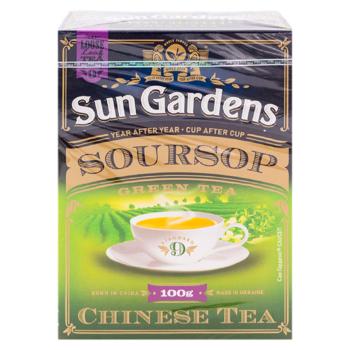Чай зеленый Sun Gardens Soursop 100г - купить, цены на BONUS - фото 2