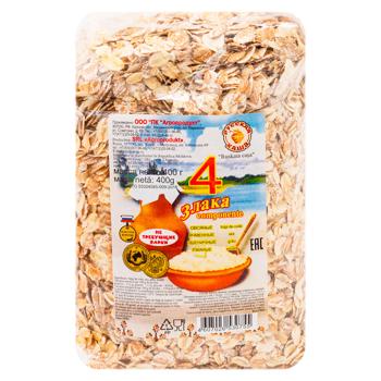 Amestec de cereale Ruscaia Kasha 4 componente 400g - cumpărați, prețuri pentru BONUS - foto 1