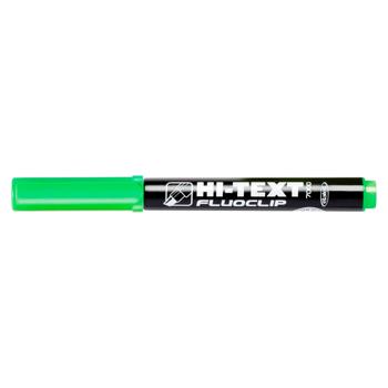Textmarker Hi-Text Fluoclip 7000 verde - купить, цены на BONUS - фото 1