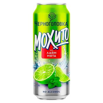 Bautura carbogazoasa Cernogolovca Mohito lime/menta 450ml - cumpărați, prețuri pentru BONUS - foto 1