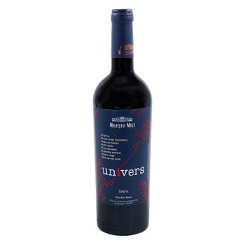 Вино Mileștii Mici Univers Sauvignon Blanc Codru сухое красное 0,75л - купить, цены на METRO - фото 1