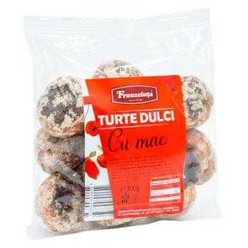 Turte Franzeluta dulci cu mac 300g - cumpărați, prețuri pentru BONUS - foto 2