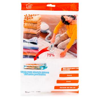 Чехол для одежды вакуум 70*100см - купить, цены на BONUS - фото 1