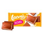 Ciocolata de lapte Lacmi cu cacao si napolitana 90g