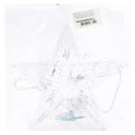 Varf pentru brad stea cu luminite 21cm