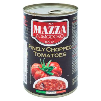 Томаты Mazza в собственном соку мякоть 400г - купить, цены на BONUS - фото 1