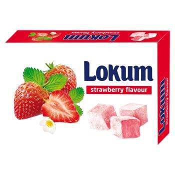 Лукум Zaharni Zavodi Клубника 140г - купить, цены на BONUS - фото 1
