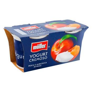 Йогурт Muller Персик абрикос 125г*2шт - купить, цены на BONUS - фото 3
