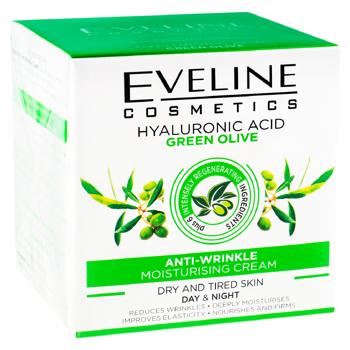 Crema p-ru fata EV 6 Componente 50ml Acid hialuronic+oliva verde - cumpărați, prețuri pentru BONUS - foto 1