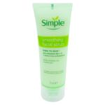Scrub de curatare fata Simple cu efect de nivelare 75ml