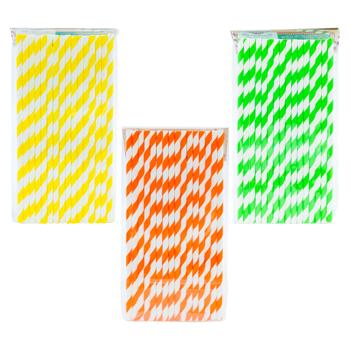Set paie cocktail 16buc 0.6*19.5cm - купить, цены на BONUS - фото 1