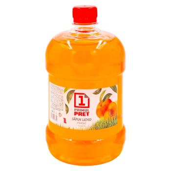 Мыло жидкое Primul Pret персик резерв 1л - купить, цены на BONUS - фото 1