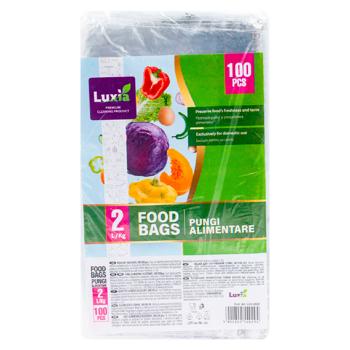 Pungi alimentare Luxia rezistente 2l/kg 100buc - cumpărați, prețuri pentru BONUS - foto 1