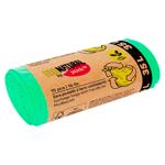 Saci de gunoi York Eco cu siret 35l 15buc