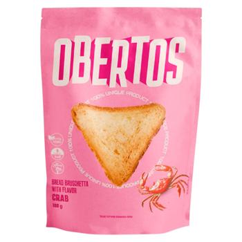 Крутоны Obertos со вкусом краба 100г - купить, цены на BONUS - фото 2