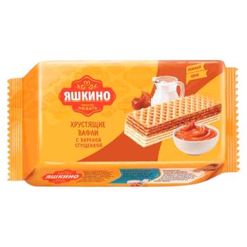 Napolitane Iashkino lapte condensat 200g - cumpărați, prețuri pentru BONUS - foto 1