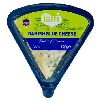 Branza cu mucegai Latti Danish Blue maturata 50% 100g - cumpărați, prețuri pentru BONUS - foto 1