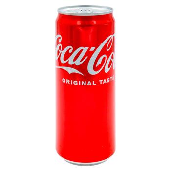 Bautura carbogazoasa Coca-Cola 0.33l - cumpărați, prețuri pentru BONUS - foto 1
