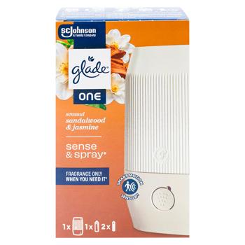 Устройство Glade One Sense&Spray Сандаловое дерево и жасмин 10мл - купить, цены на BONUS - фото 3
