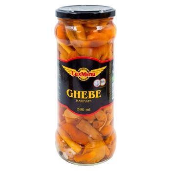 Ghebe LuxMenu întregi marinate 530g - cumpărați, prețuri pentru BONUS - foto 1