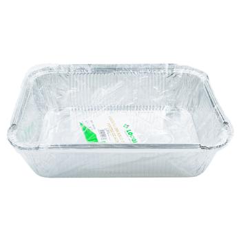 Контейнер Local SP88 253*187*54 алюминиевый 3шт - купить, цены на BONUS - фото 3