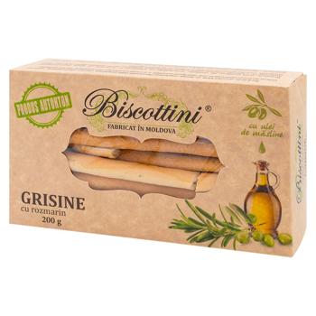 Grisine Biscottini rozmarin 200g - cumpărați, prețuri pentru BONUS - foto 1
